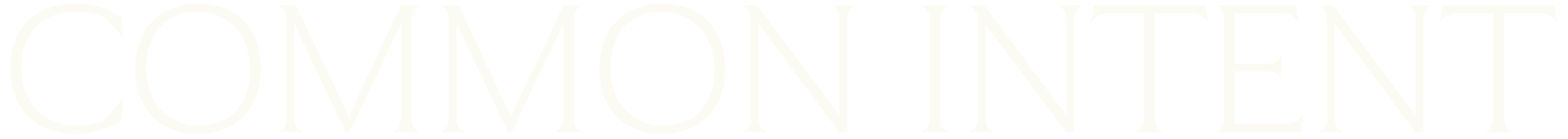 Common Intent